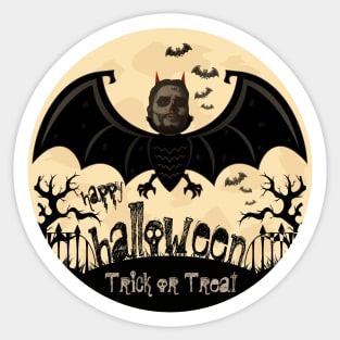 Spooktacular Halloween, Trick or Treat Sticker